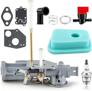 299437 297599 Carburetor Fits for engine Series 135200 130200 100200 4 Cycle Small Engine 130201 130202 130203 130205 130206 135252 130251 130292 Carb with Fuel Filter Gaskets Valve