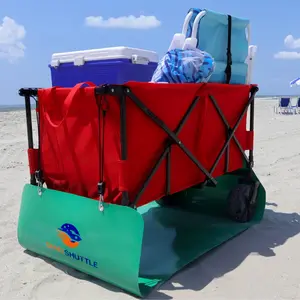 Sand Shuttle - Wagon & Cooler Attachments for Outdoor Activities, Hunting, Beach Accessories (Sports & Outdoor Gear)