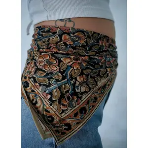 Lost in the Forest - Kalamkari Cotton Bandana