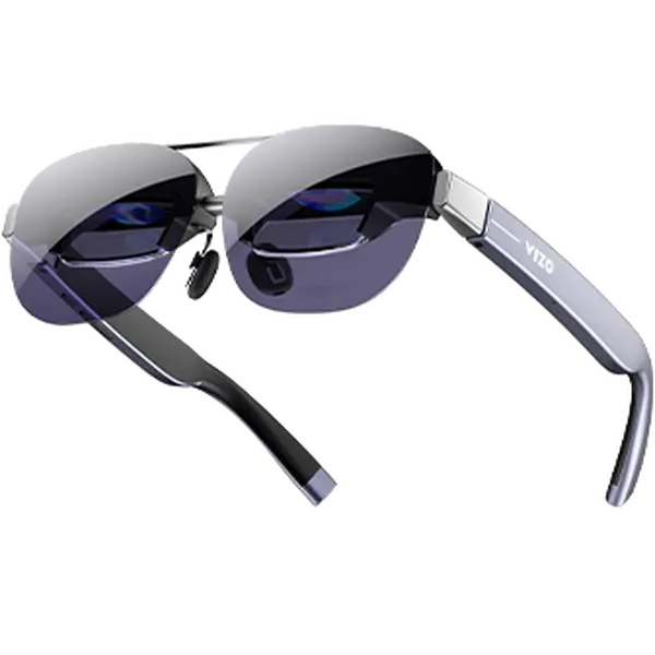 TOZO VIZO Z1 AR Glasses 160" Virtual Screen, 120Hz Micro-OLED Display, 2D/3D Switchable, Dual Stereo Speakers, USB-C Plug & Play for iPhone & Android, Detachable Frame, Portable Wearable Display