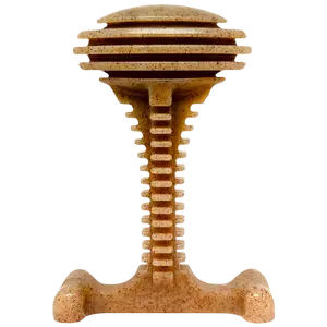 Honey Bone Dental Tower eChew Ultra Durable Nylon Dog Chew Toy XL FDA Compliant Non Toxic Made in USA Vet Approved