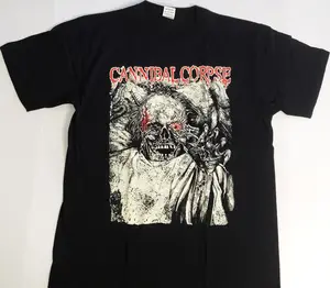 Cannibal Corpse T-shirt Rotting Corpse Death Metal Tee Men's 100% Cotton New