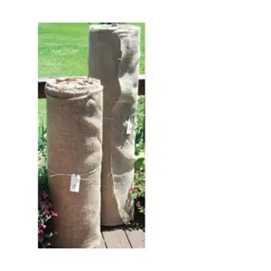 48 in. x 100 yd Eaton Bulk Burlap, Natural, Garden Supplies, Outdoor Fabric, Garden Decorations, Yard