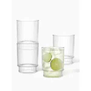 RESERVE 12oz Fluted Tumbler Tritan™ Copolyester Glass