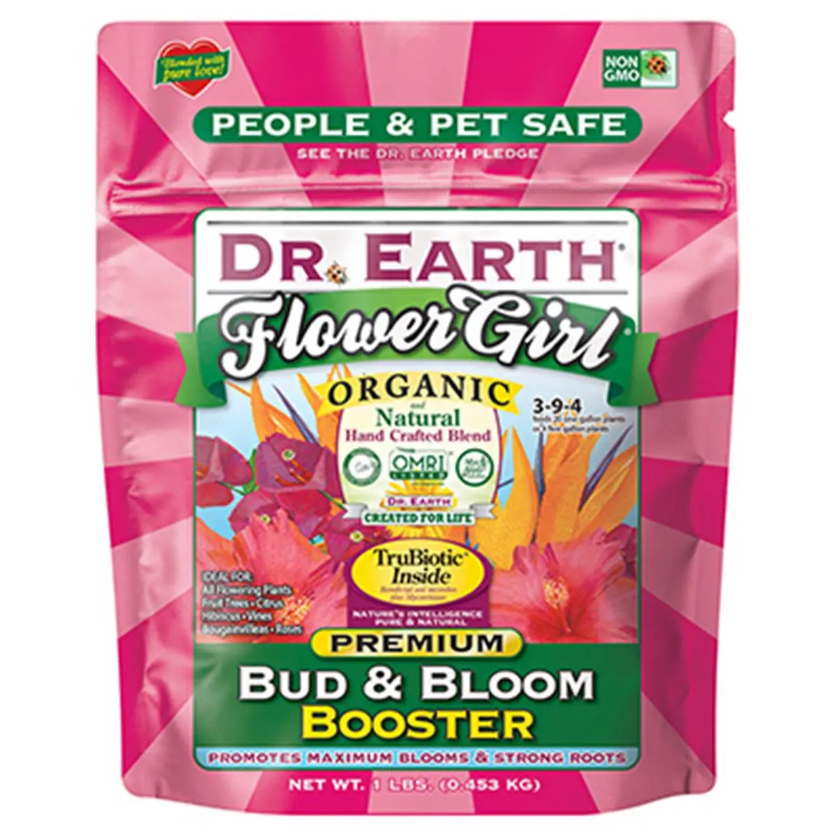 212 MAIN Dr Earth Bud & Bloom Fertilizer - Garden Flower Fertilizer for Bloom Boosting