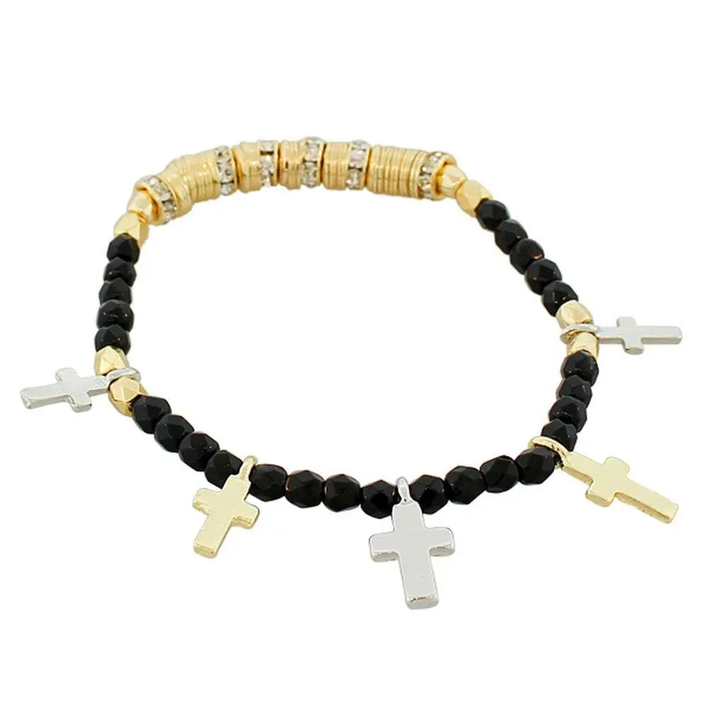 Black Cross Beads Black Cross Beads