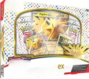 Pokemon TCG Scarlet & Violet 3.5 Pokemon 151 Zapdos Ex Box Premium Booster Pack Base Booster Pack