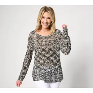 Attitudes by Renee Wave Stitch Summer Sweater