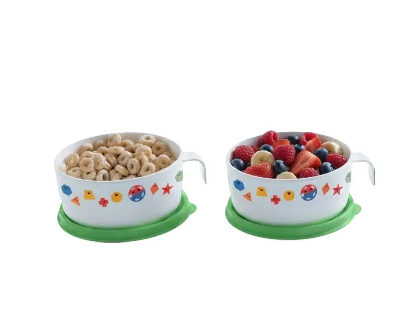Tupperware  Cups  Printed Design  8.5 oz.   Set of 2