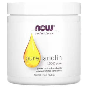 NOW Foods Solutions, Pure Lanolin, 7 oz (198 g)