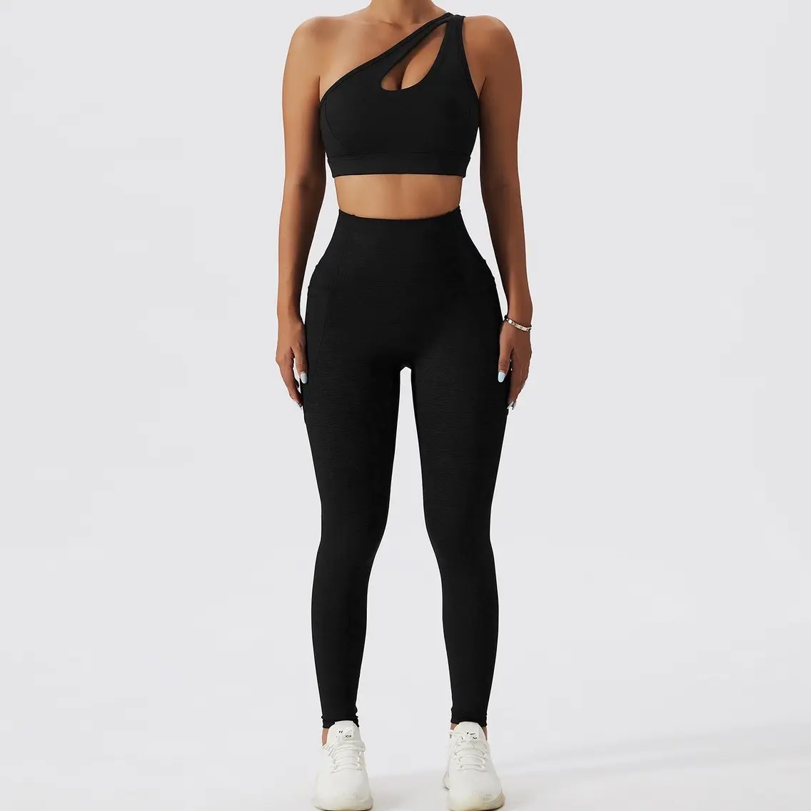 One Shoulder Activewear Set One Shoulder Activewear Set