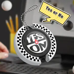 Decision Maker Spinner – Funny YES/NO Selector Wheel With Multiple Styles, Office Desk Gag Gift, Handheld Choice Decider, Stress Relief Novelty For Adults, The Indecisive(Lucky Numbers)