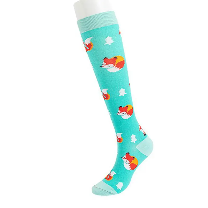 Green background fox