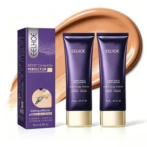 Body Coverage Perfector 2.5 oz - Flawless Body Makeup, Concealer for Scars, Spots, Veins, Tattoos and More Blend Cosmetic lightweight makeup