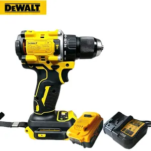 DEWALT DCD805 10mm Drill Driver for Woodworking and Metal Drilling Applications, Designed for Precision Screw Driving and Hole Making, Featuring Dual-Speed Settings (0-650/0-2000r/min) with 60N·m Max Torque for Professional Use