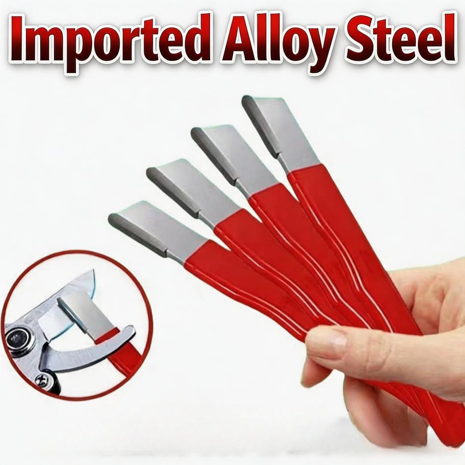 Knife Sharpener 2 Pack Portable Handheld Sharpener for Kitchen Knives Scissors Garden Tools Easy to Use Sharpening Tool