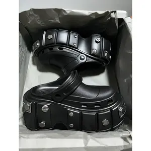 Women's Casual Solid Color Non-slip Clogs, Breathable Comfortable Sports Sandals, Outdoor Beach Slippers, Fashionable Shoes for Indoor & Outdoor WearRAIMENTRY