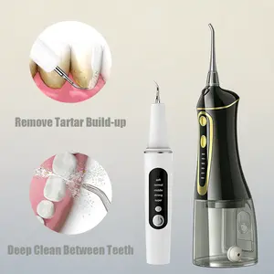 Plaque/Tartar Remover Kit & Water Flosser | Deep Clean at Home Mothersday