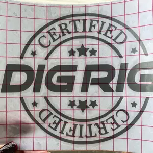 Dig Rig vinyl decal