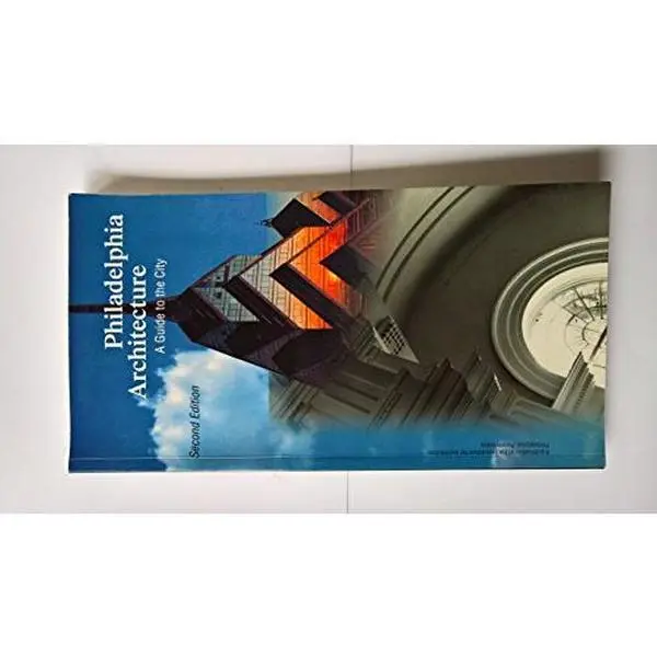 Used Like-New Paperback Book - Philadelphia Architecture: A Guide to the City (English) - Features Photographs of Buildings, Divided Into 4 Sections