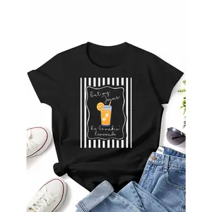 Jesus Lemonade Shirt — “But my Jesus is makin’ lemonade” graphic tee for women, casual fitted round neck short sleeve T-shirt