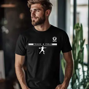 Discus Thrower Track and Field Tee | Athletic Track & Field Shirt