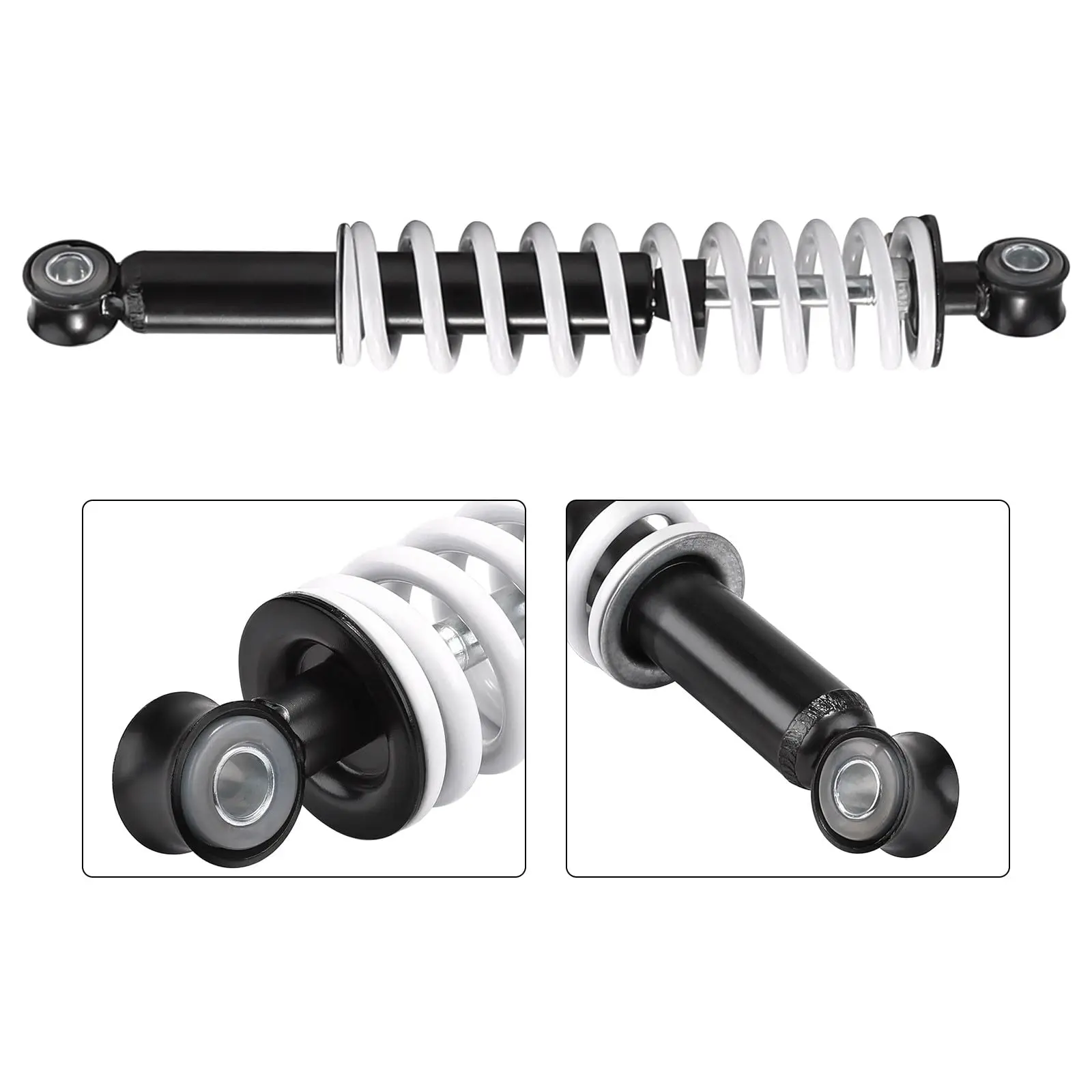 350lbs 275mm 10.8" Motorcycle Front Shock for Go Kart Karting ATV UTV Drift Trike Golf Cart Quad Buggy Dune Moped Lawn Mower Four Wheeler Tricycle Offroad Mobility Scooter DIY Rebuild