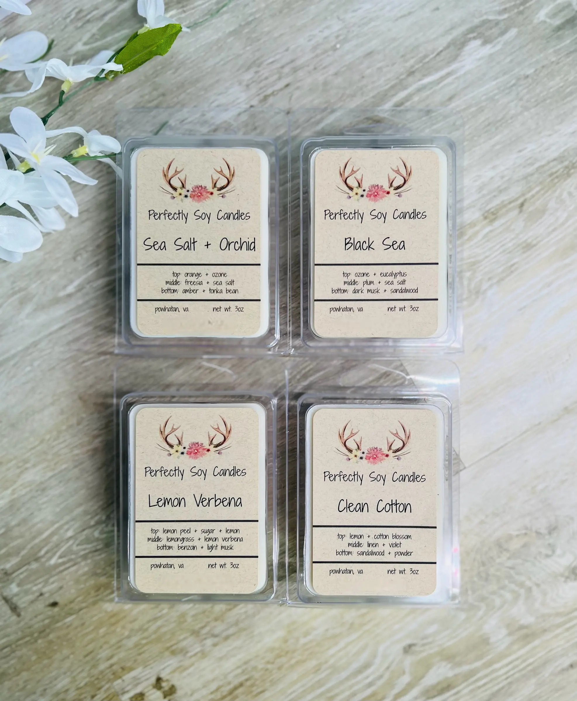 Long Lasting Soy Wax Melts Highly Scented