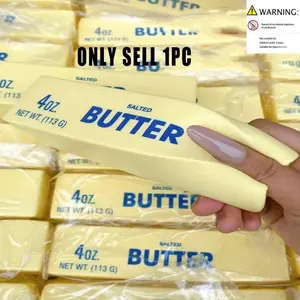 Long Strip Butter Bread Pressure Toy, Squishy and Squeeze, Slow Release, Honey Cream Flavor, Adult Party Game, Christmas Gift, Stress Relief Gadgets