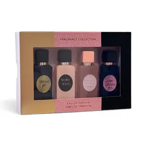 Women's 4-Piece Packaged Multi-Vial Fragrance Set - 4×20ml Floral EDP Perfumes, Great Holiday Gift for Her, Perfumes For Women