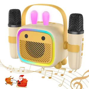Children's Karaoke Speaker with Wireless Microphone - Perfect for Birthday Parties and Christmas Gifts, Portable Karaoke Machine