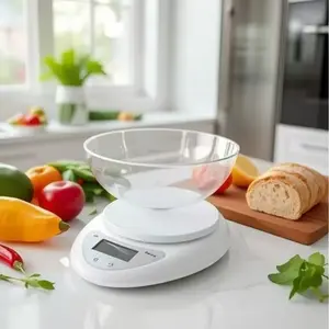 Home Small Kitchen Electronic Scale, Mini Gram Weight Scale for Food Baking, Kitchen Scale for Herbs and Coffee