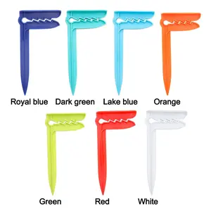 4Pcs/Set Beach Towel Clip Camping Mat Clip Outdoor Decorative Clothespins Sheet Holder Towel Clamp Clothes Pegs Tent Clips Hangers Light