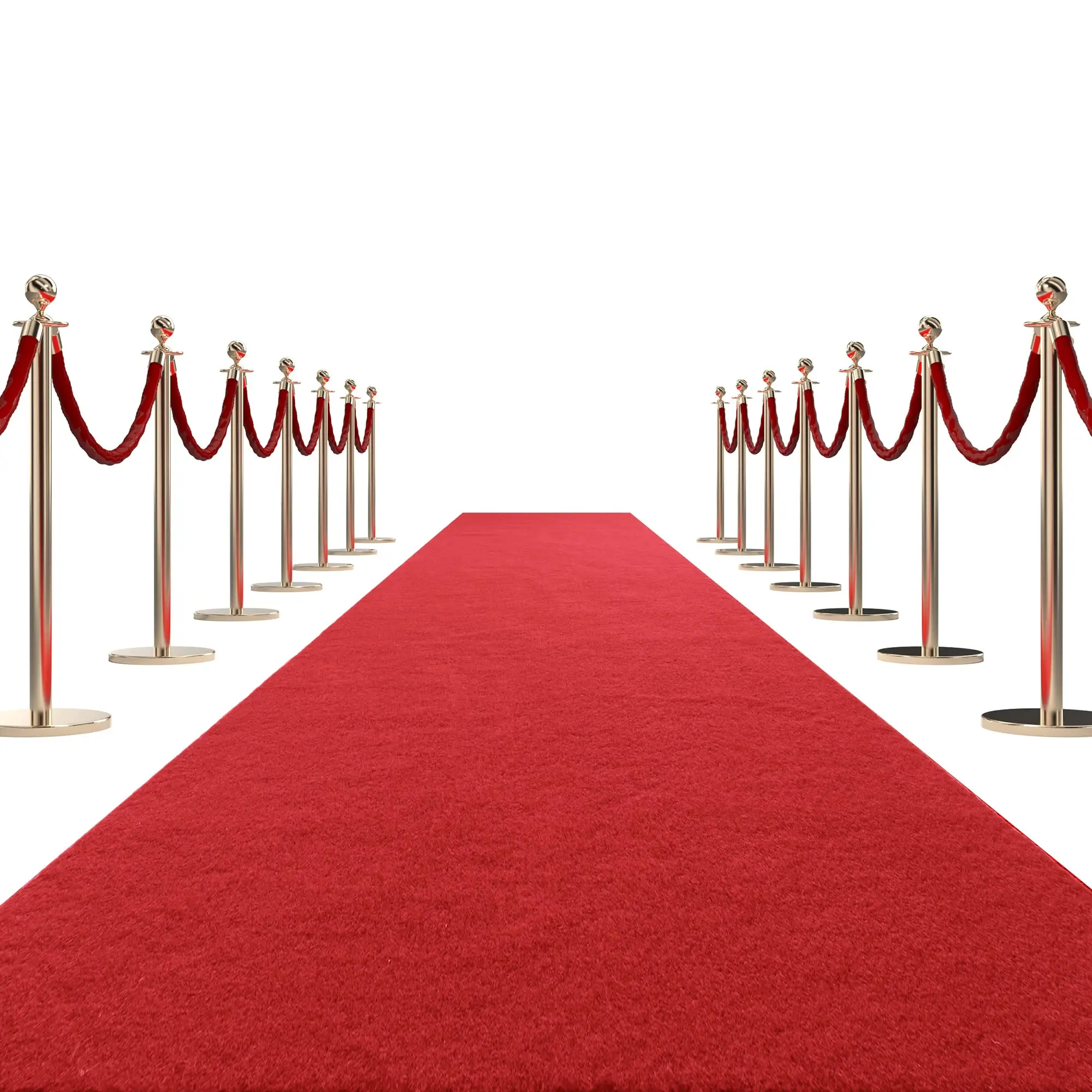 450 GSM Extra Thick 3x10 ft Red Carpet Runner for Partys & Events, Heavy-Duty Felt Aisle Runway Rug for Steps, Prom Proposal & Wedding Ceremony Decorations, Hollywood Oscars for VIP Awards