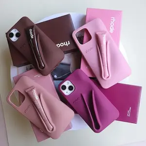 Rhode Latest Magnetic SNAP-ON LIP CASE for With MagSafe Case  Lip Gloss Holder Phone Cases Portable iPhone Case (11–17 Series)