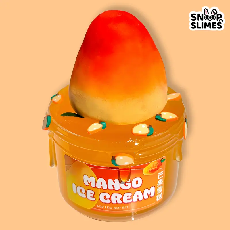Mango Ice Cream Slime