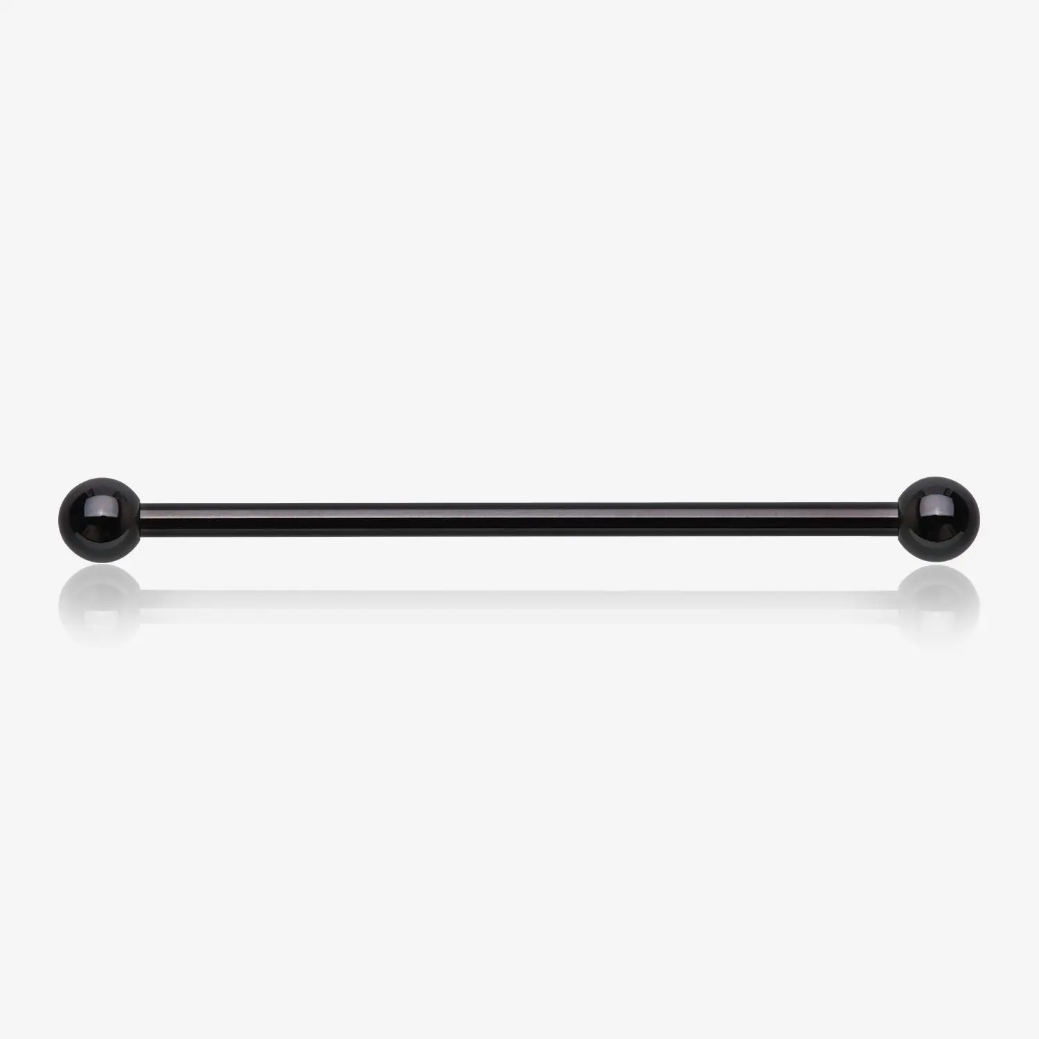Implant Grade Titanium Blackline Internally Threaded Basic Industrial Barbell