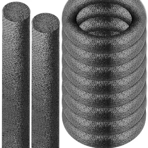 Backer Rod for Gaps Concrete Crack Filler Joints  Gap Filler Caulk Saver Backing Rod Concrete Filler Rope (Black, 1 Inch x 10 )
