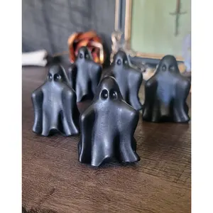 Obsidian Ghost Carving
