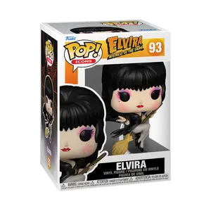 Funko Pop! Elvira - Elvira on Broom #93 Collectible Pop Vinyl Figure