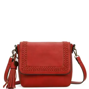 Ampere Creations Della Classic Vegan Leather Crossbody Mommy Shoulder Bag
