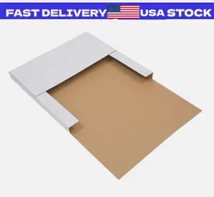 25 Premium LP Record Album Book Box Catalog Mailers Boxes Variable Depth