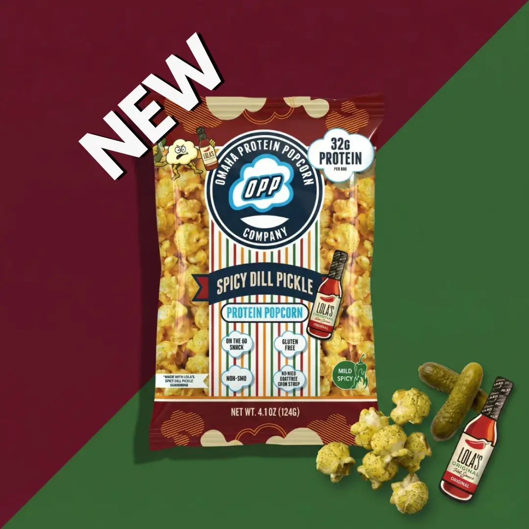 Omaha Protein Popcorn-Spicy Dill