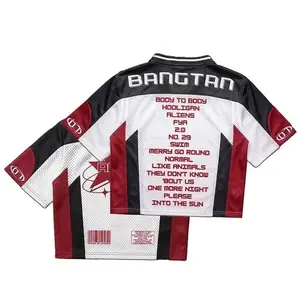 Bangtan Arirang Tracklist Boxy Football Jersey, Kings Are Back 2026 Inspired Kpop Streetwear, Bulletproof Concert Fan Shirt