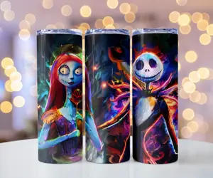 Jack and Sally Tumbler