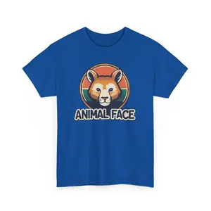 Animal Face - Unique Cannabis Strain Graphic T-Shirt - 100% US Cotton, Unisex, Multiple Colors & Sizes