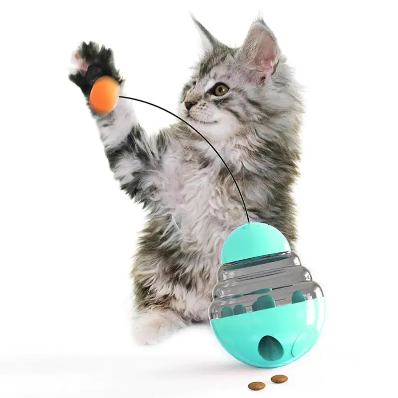 Pet Supplies Wobble Toy and Treat Dispenser for Cats