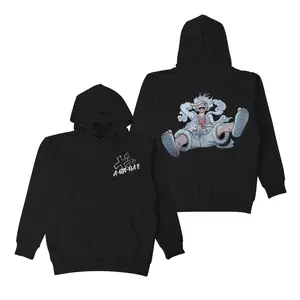 Luffy Hoodie Gear 5 Nika, Anime Hoodie, OP Pirates Classic Menswear
