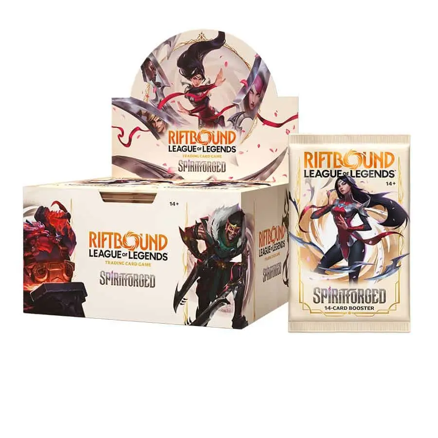 Riftbound: League of Legends TCG Spiritforged Booster Box (LIMIT 6