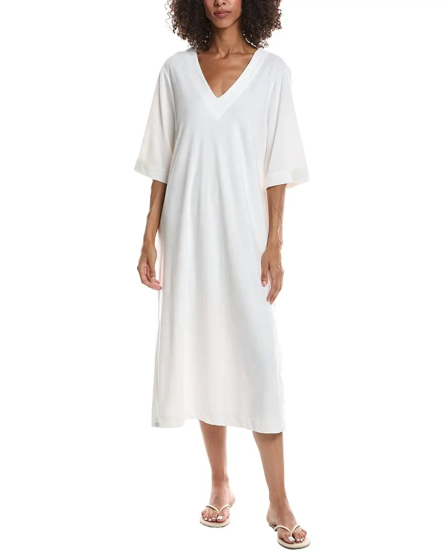 Barefoot Dreams Cozyterry Double V-Neck Caftan
